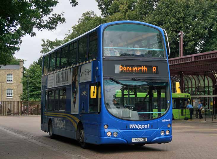 Whippets Volvo B7TL Wright Eclipse Gemini WD443